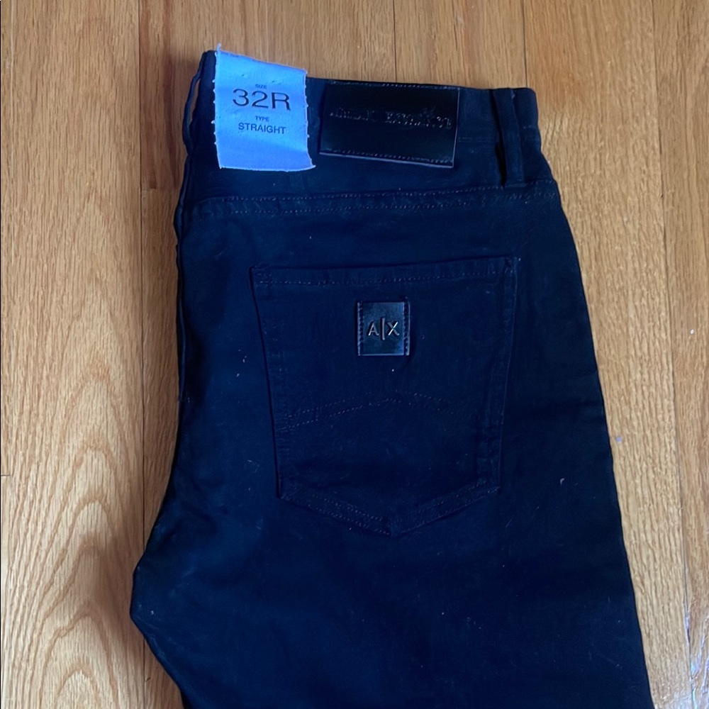 Armani Exchange Men's Black Jeans